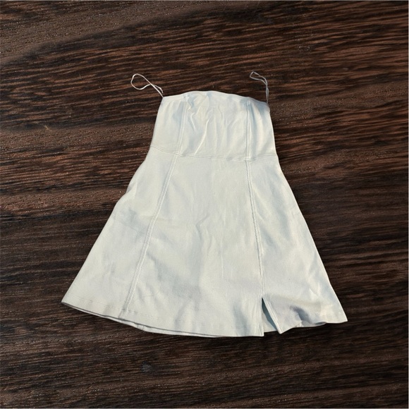Dresses & Skirts - Blue Sleeveless Mini Sundress